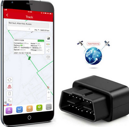 Traceur GPS OBD-II sans fil