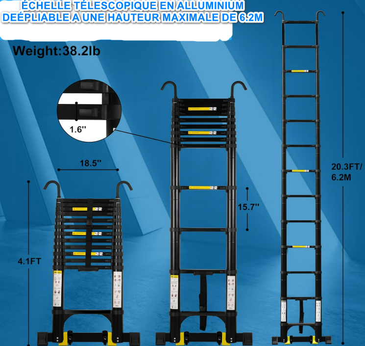Échelle télescopique