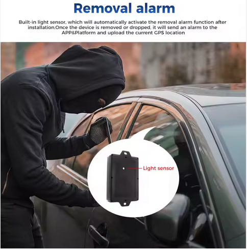 Traceur de voiture sans fil avec batterie et aimant