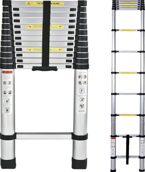 Échelle télescopique en aluminium