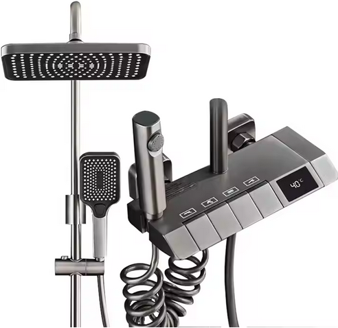 Colonne de douche thermostatique intelligente