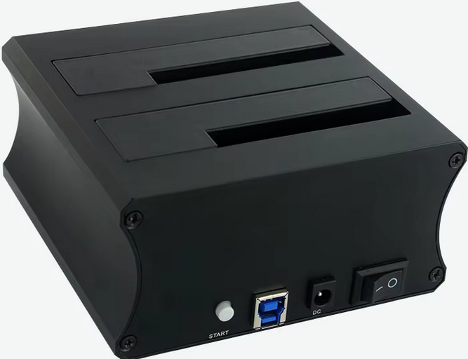 Station d'accueil pour disques durs et clonage de disques dur