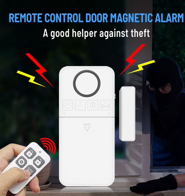 Alarme pour porte avec télécommande