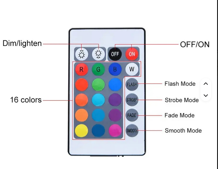 Lampe décorative intelligente en cristal