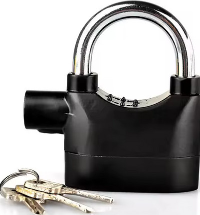 Cadenas Antivol d'alarme pour moto, portes et fenêtres