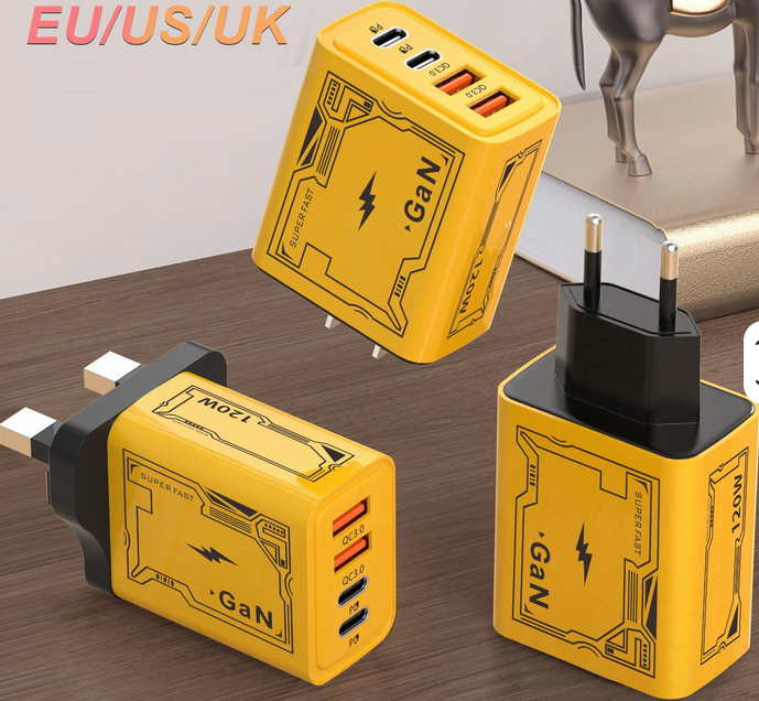 Chargeur USB Super Rapide GaN 120W