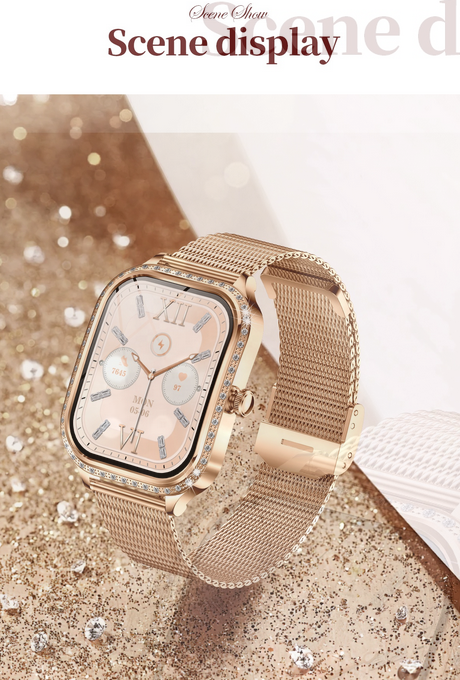 Montre connectée élégante MK88 de Luxe