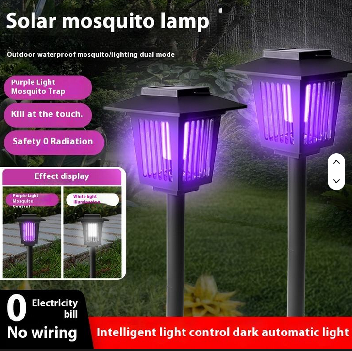 Lampe solaire anti-moustiques