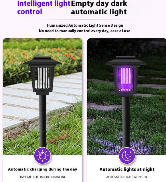 Lampe solaire anti-moustiques