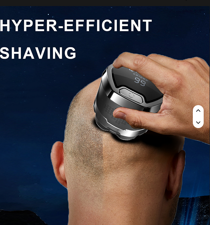 Rasoir électrique multifonction à 7 lames pour home chauve