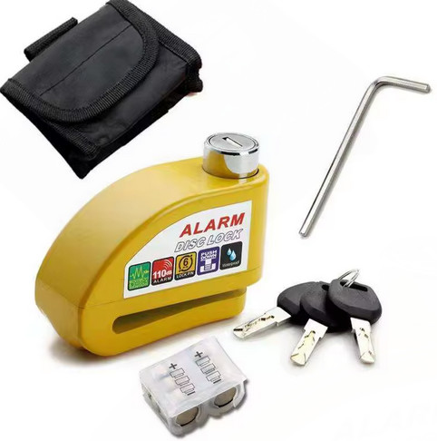 Verrou Antivol avec Alarm pour Motos