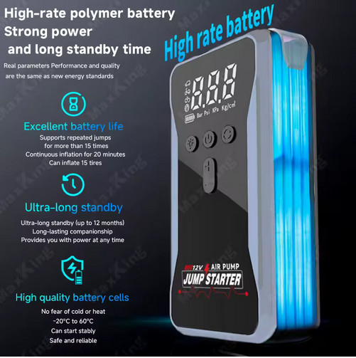 Démarreur de batterie portable sans comprésseur