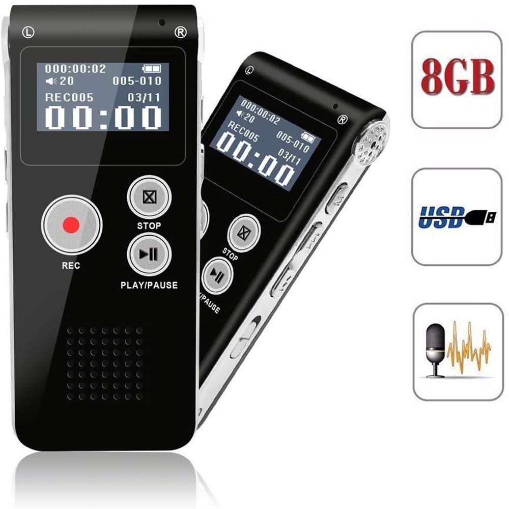 Dictaphone numérique à activation vocale