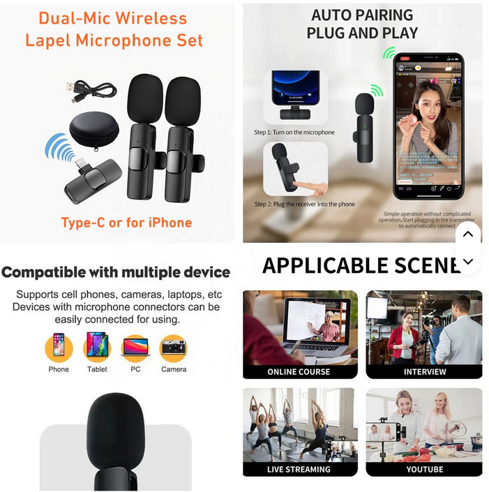 Kit complet de création de contenu pour iPhone/Android