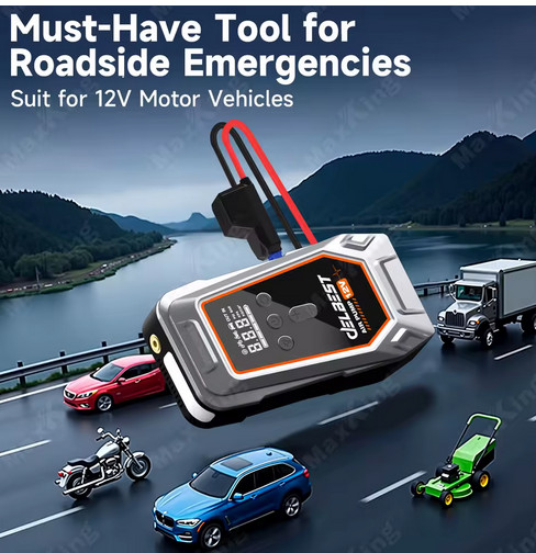 Démarreur de batterie portable sans comprésseur