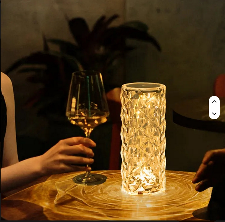 Lampe décorative intelligente en cristal