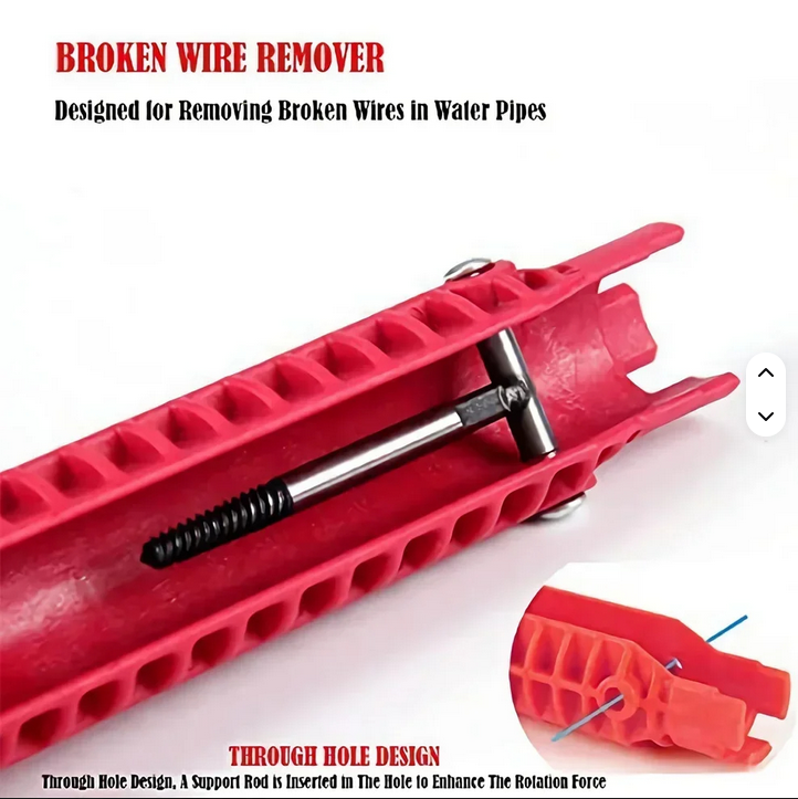 Outil de plomberie multifonction 8 en 1 pour robinet et évier