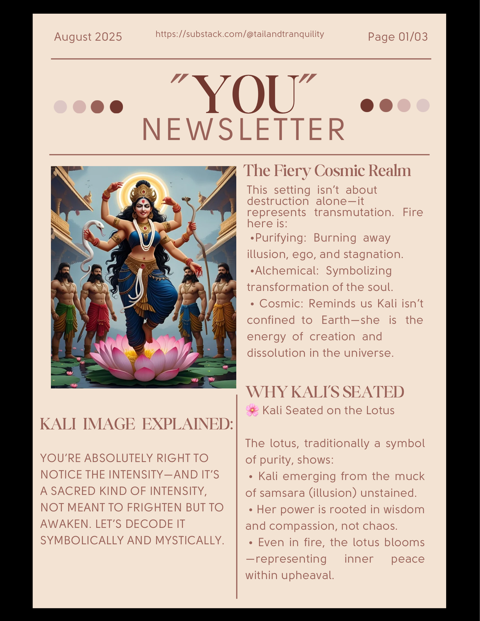 Kali Explained! Truth and Revelation.