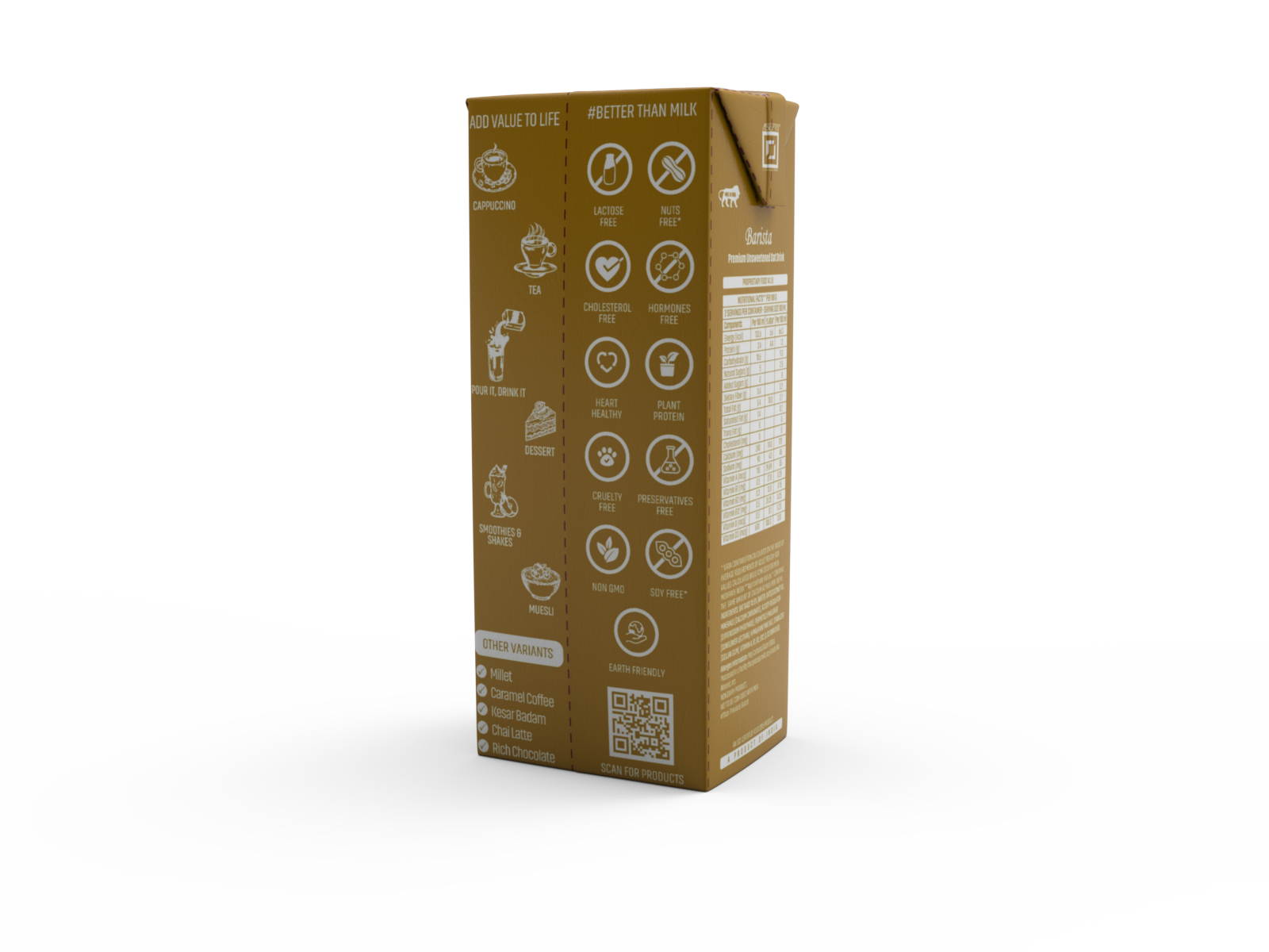 OATEY Premium Barista Oat Milk: Pack of 27 (5.4 L) | Plant-Based Vegan Milk India