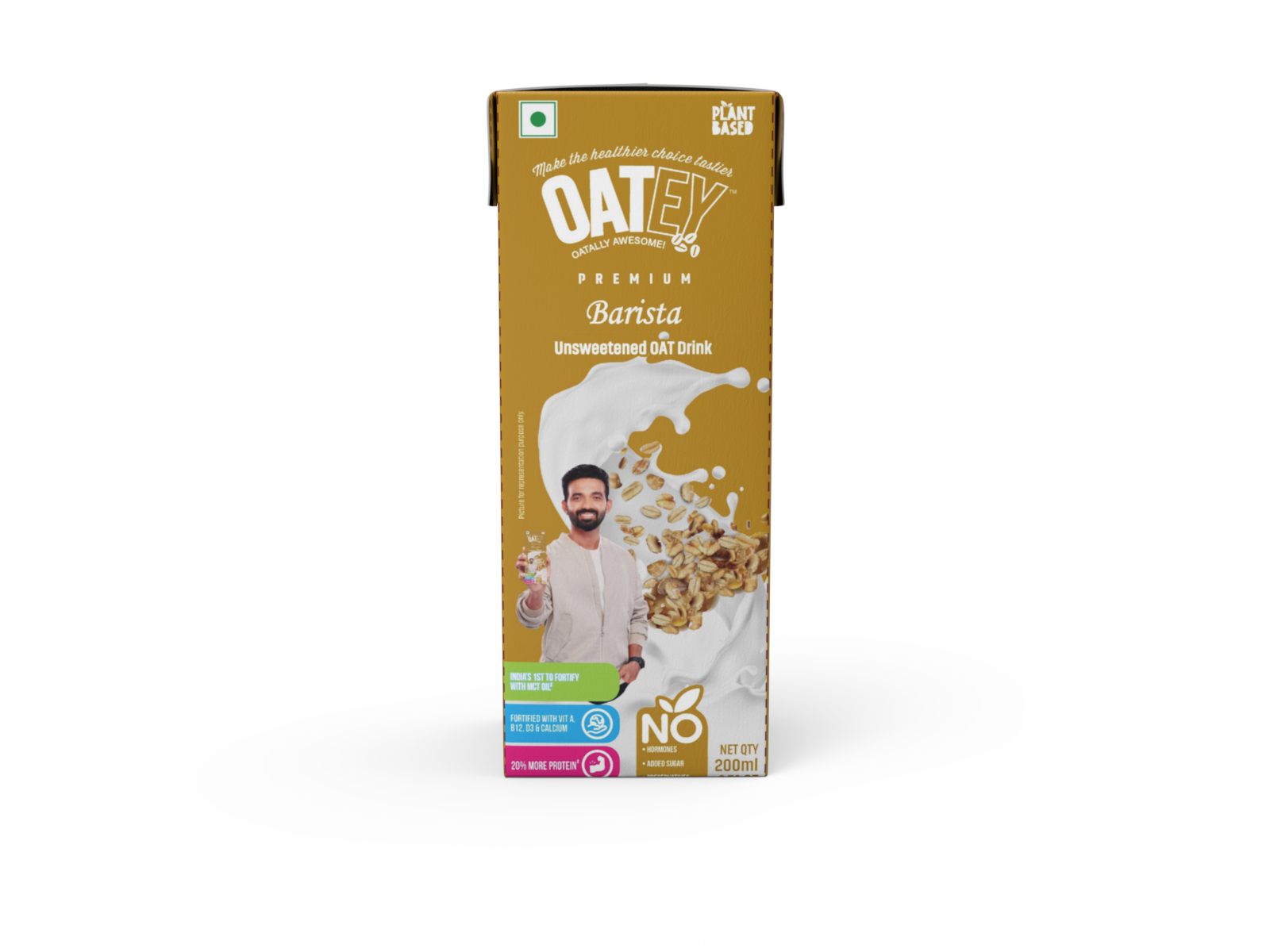 OATEY Premium Barista Oat Milk 200ml | Plant-Based Vegan Milk India