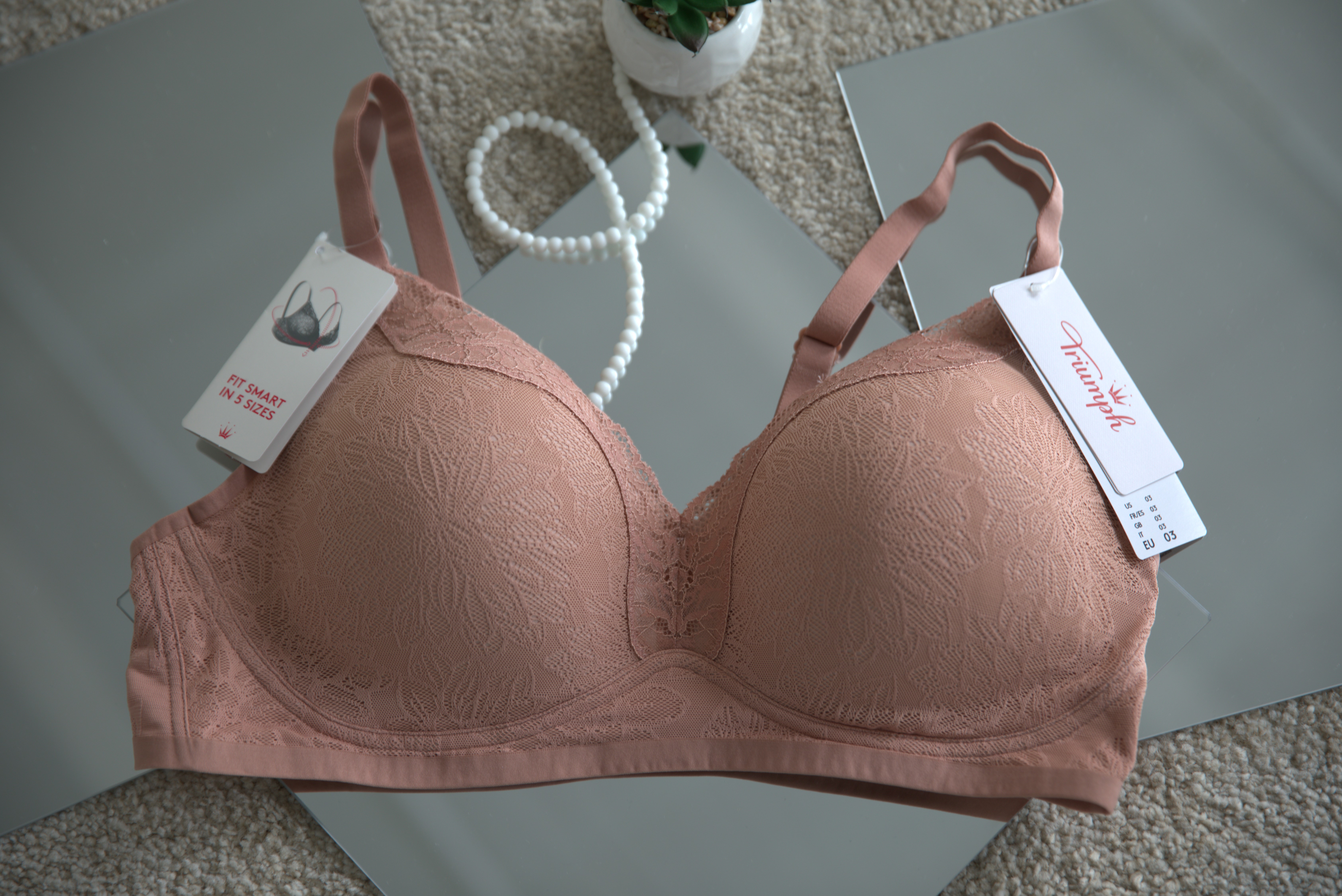 Moteriška liemenėlė Triumph Fit Smart P01 EX