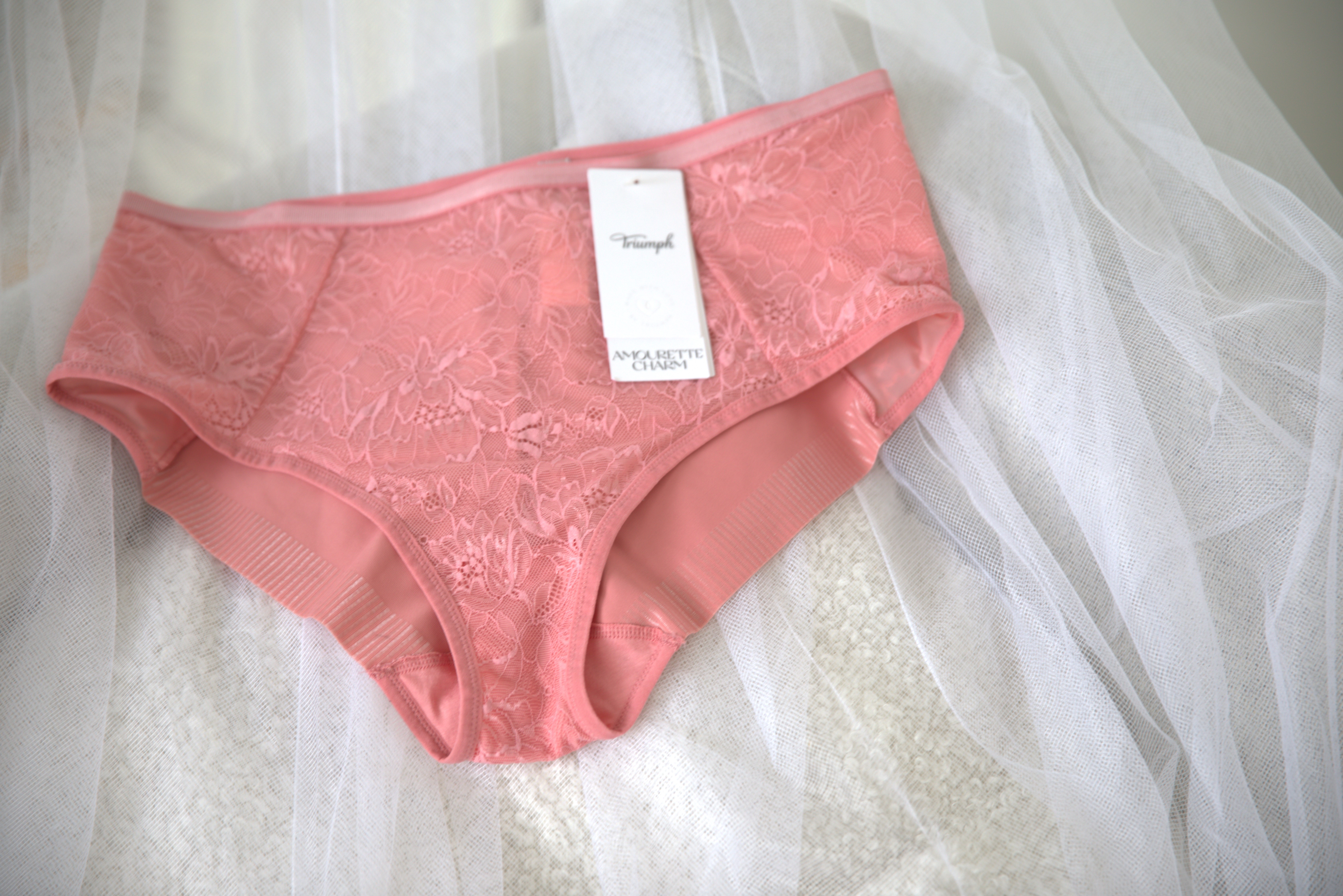 Moteriškos nėriniuotos kelnaitės Triumph Amourette Charm T Maxi02