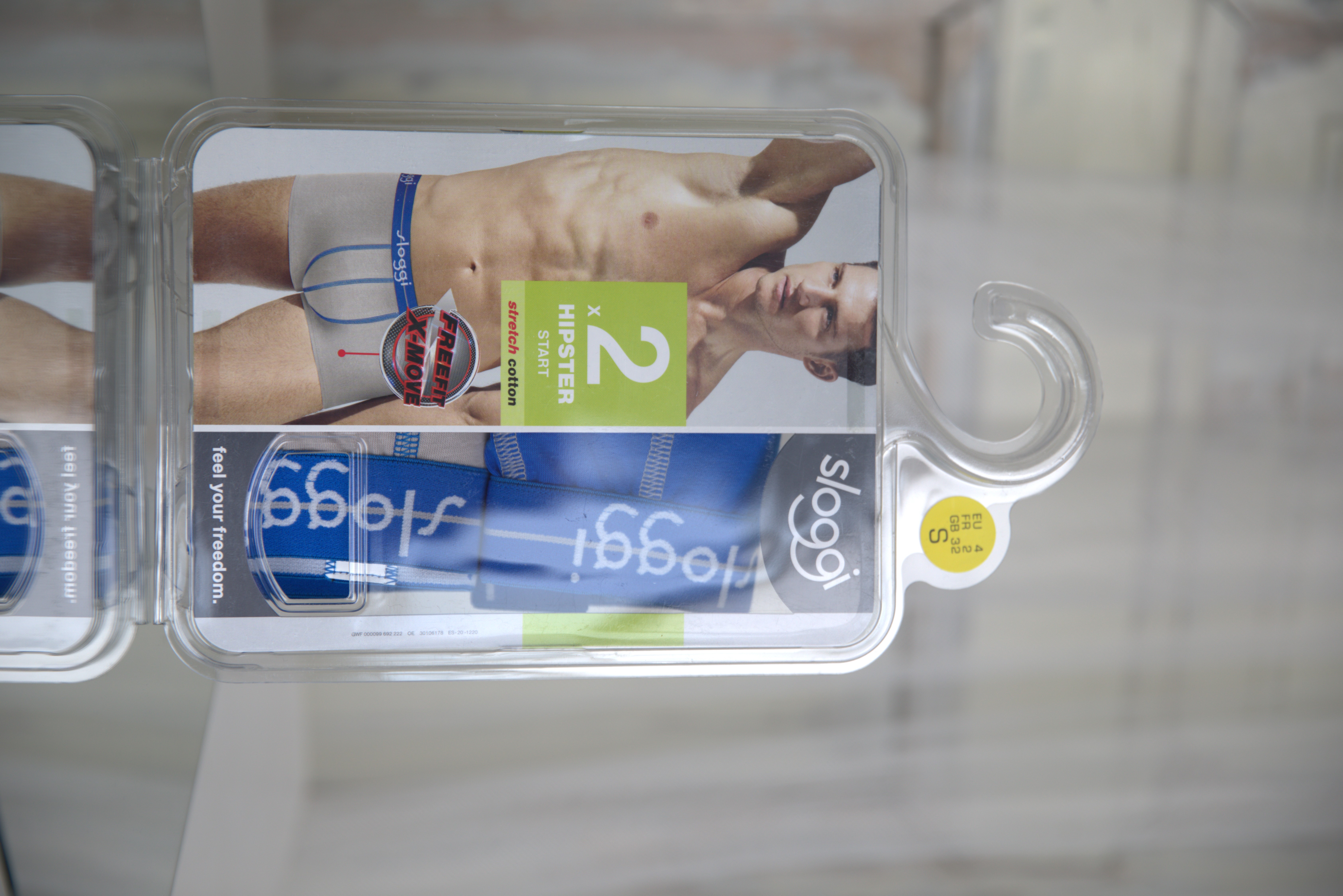 Vyriški apatiniai Sloggi Start FreeFit X-Move Hipster