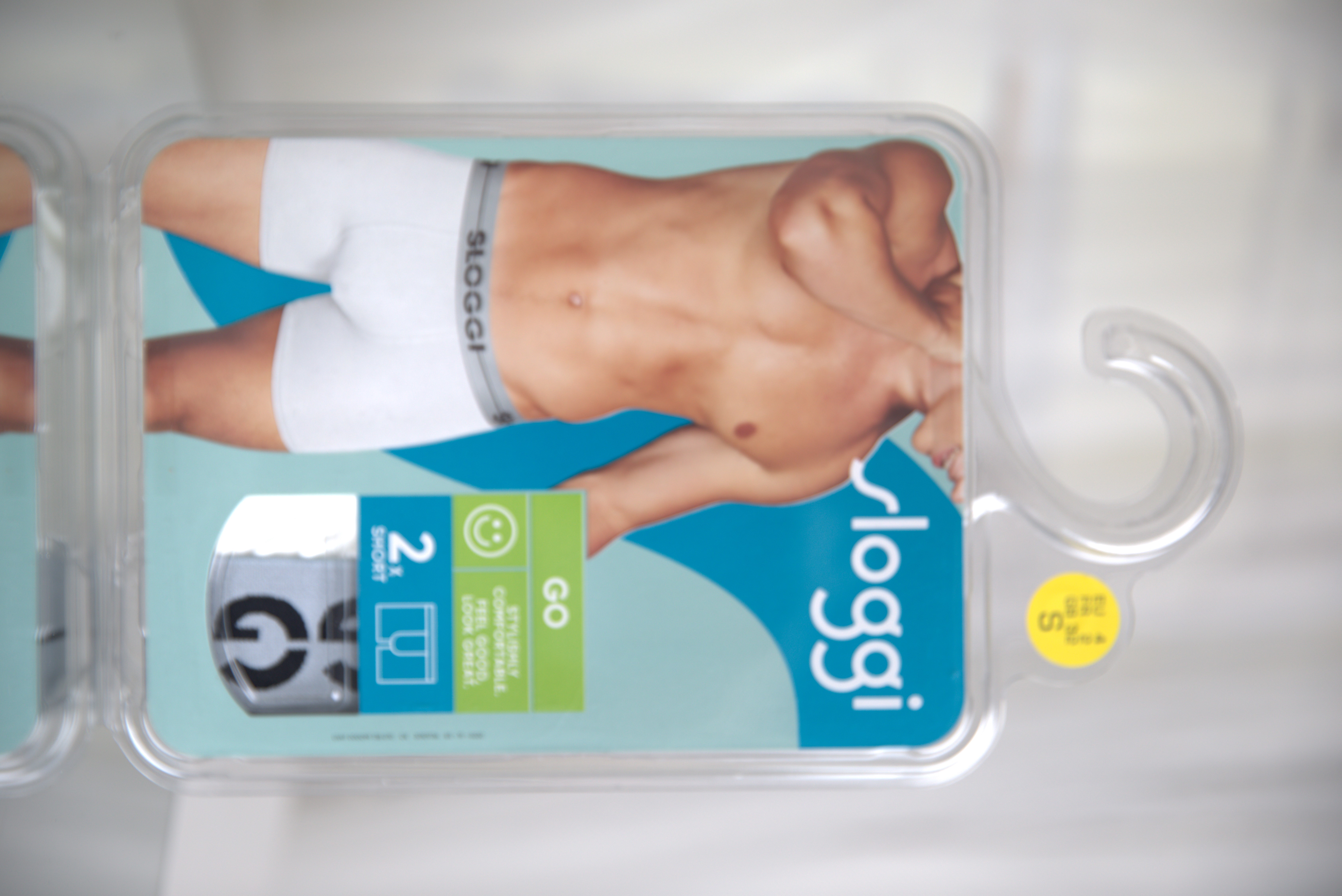 Vyriški apatiniai šortai Sloggi GO Short 2vnt