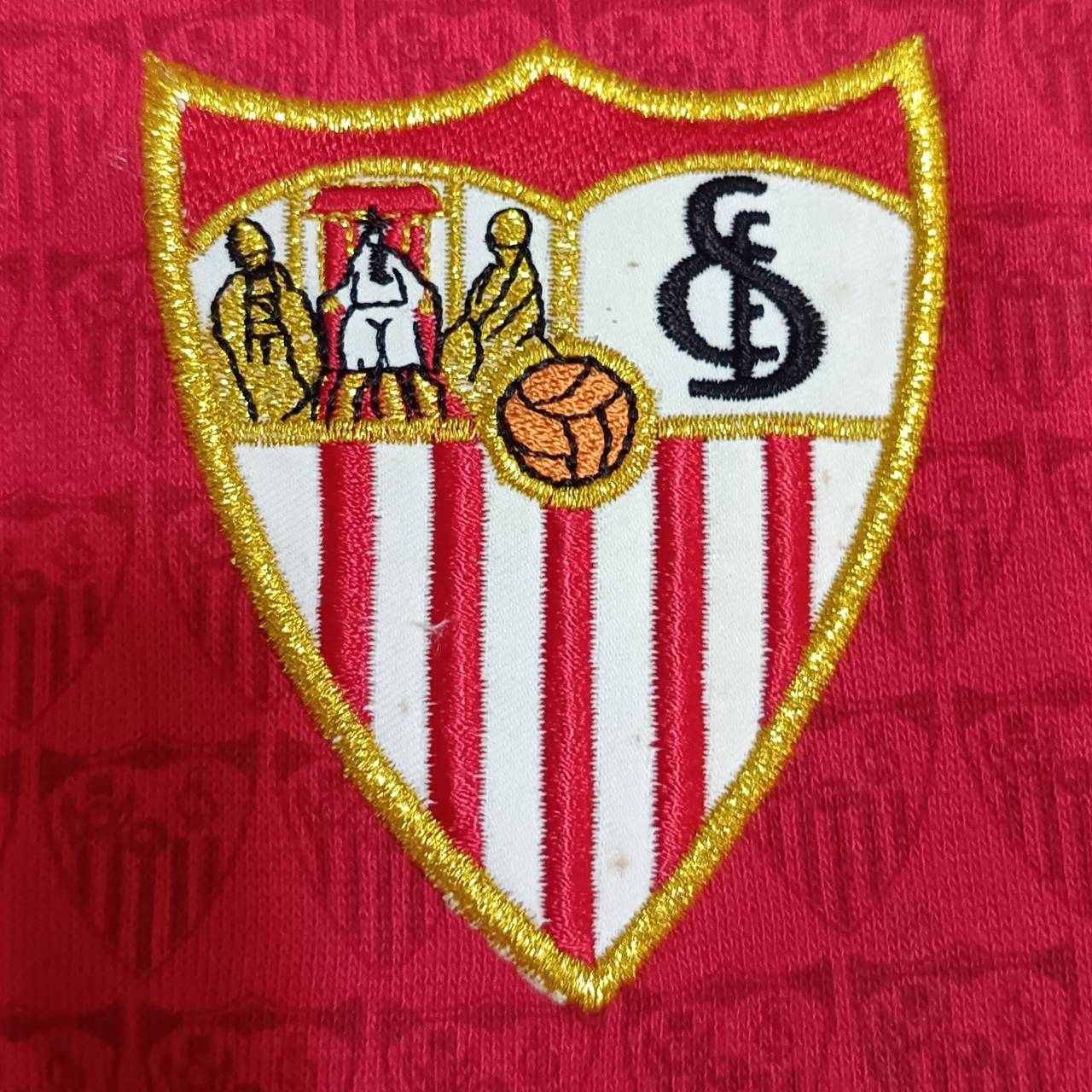 Retro JOMA Red Embroidered Sweater Jacket | Vintage Sportswear | Size L