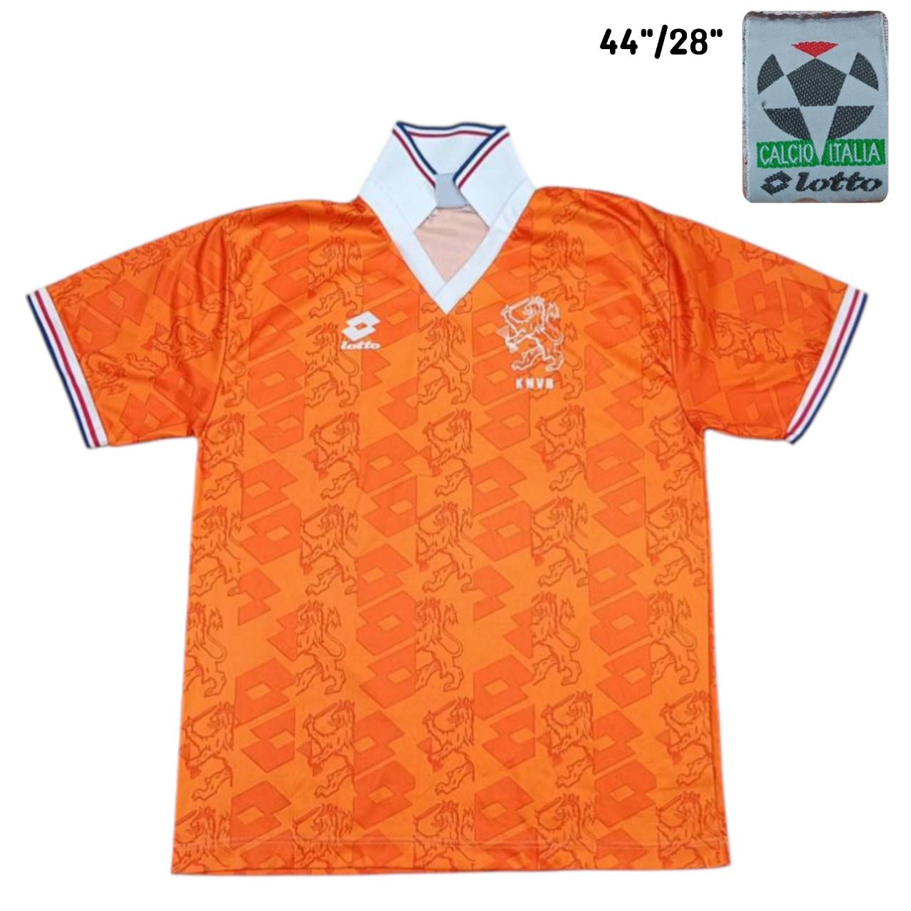 Holland 1994/95 Home Jersey by Lotto – Vintage Football Shirt – Size M