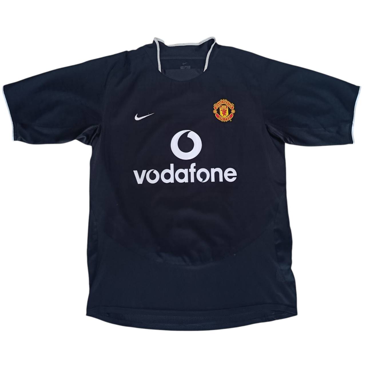 Nike Manchester United 2003-05 Jersey #13 J.S. Park – Black – Size M – Authentic Vintage Football Shirt