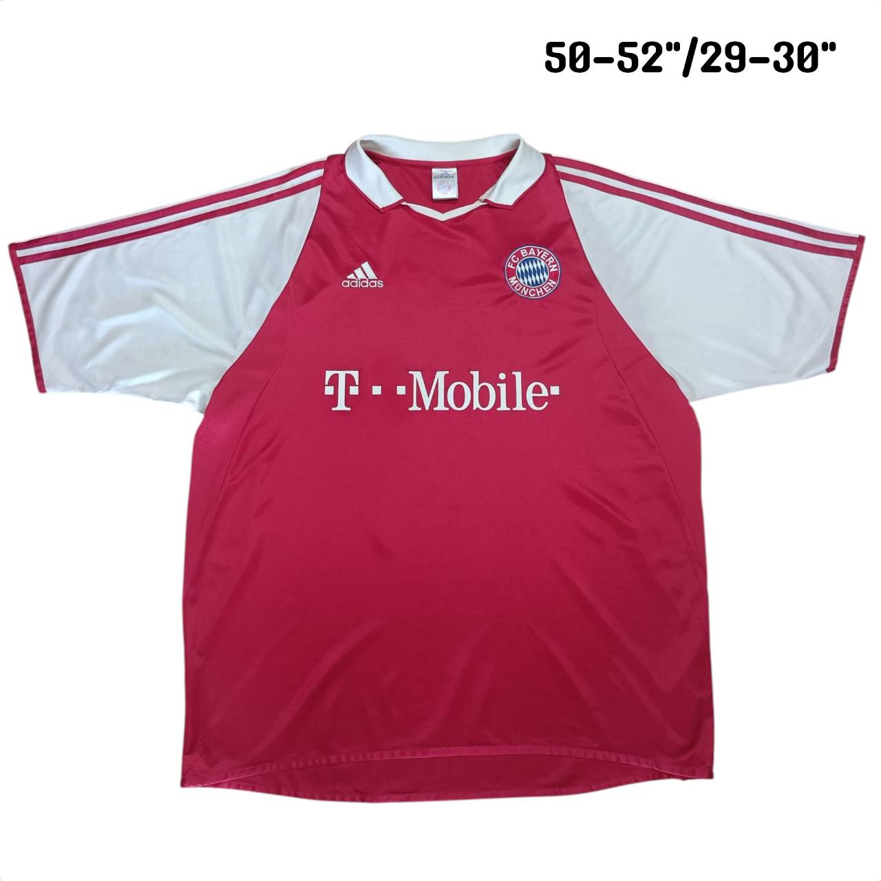 Adidas Bayern Munich 2003/04 Home Jersey #10 Makaay – Size XL – Red – Vintage Football Shirt