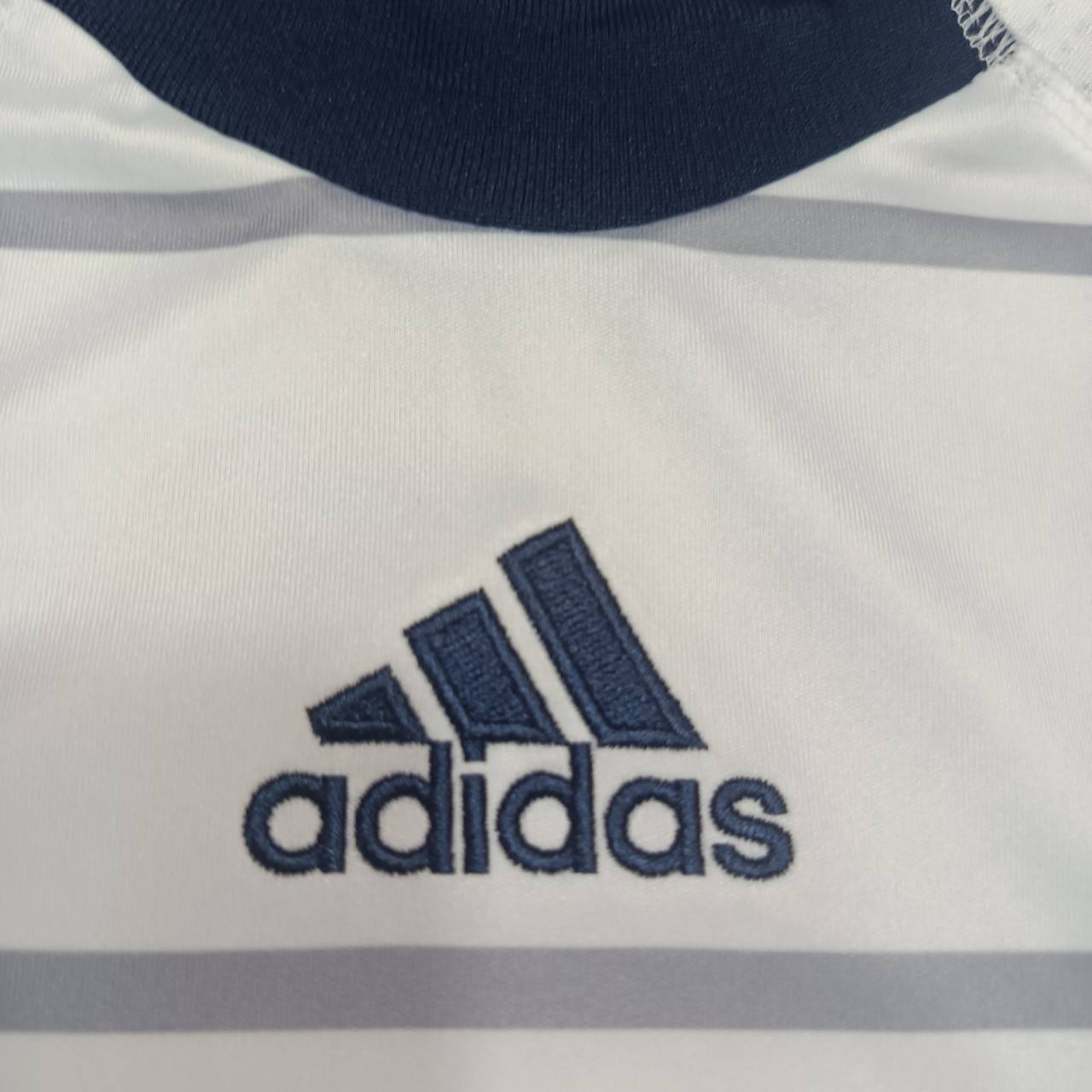 Adidas Chelsea 2009 Third Jersey – White & Navy – Size L – Authentic Vintage Football Shirt