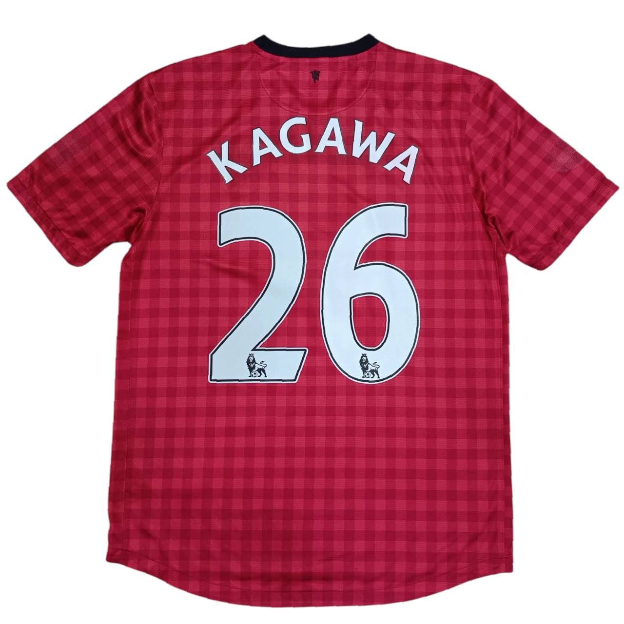Nike Manchester United 2012/13 Home Jersey #26 Kagawa – Red – Size L – Authentic Football Shirt
