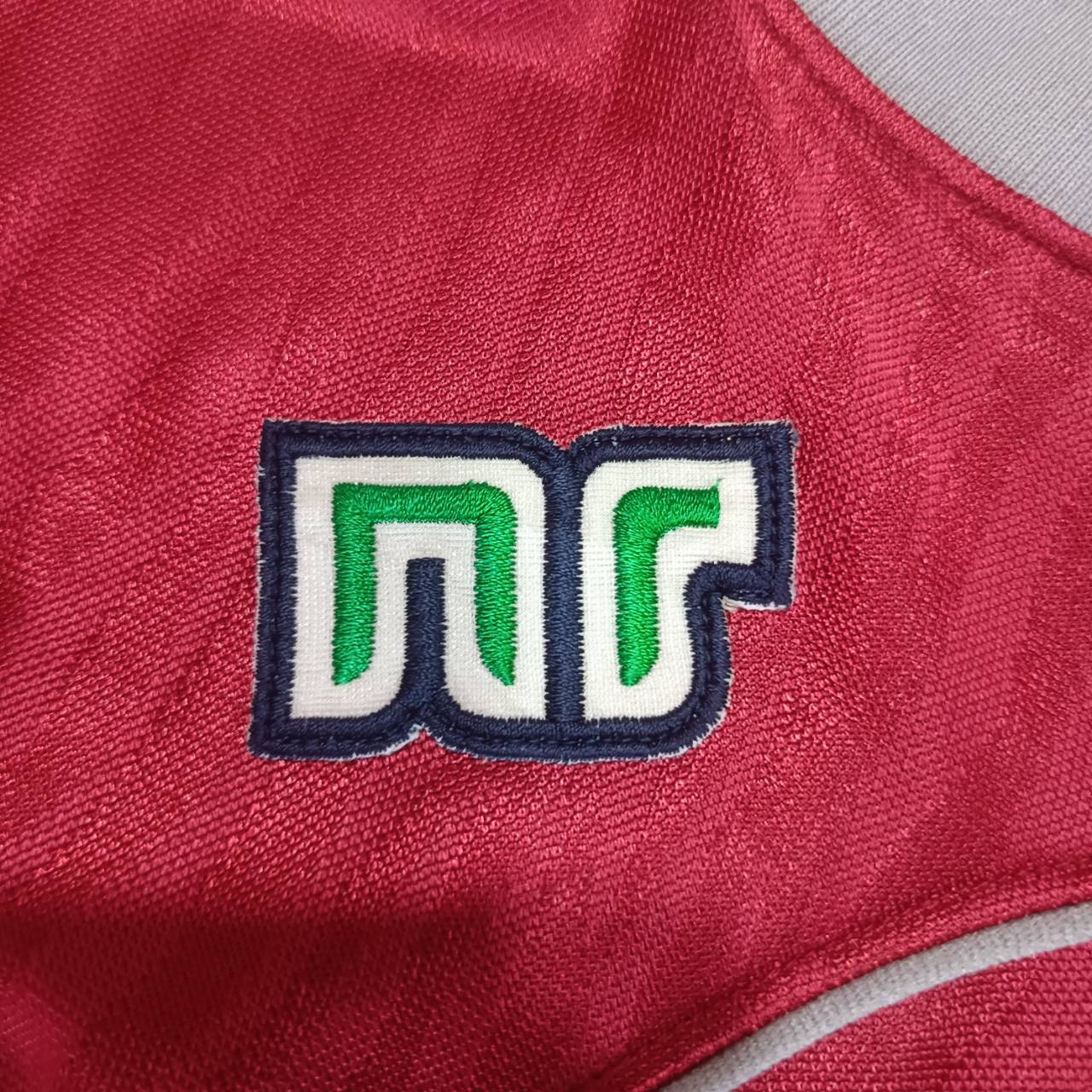 Kashima Antlers 1998/99 Home Jersey – Ennerre NR – Red/Grey – Vintage Football Shirt – Size L