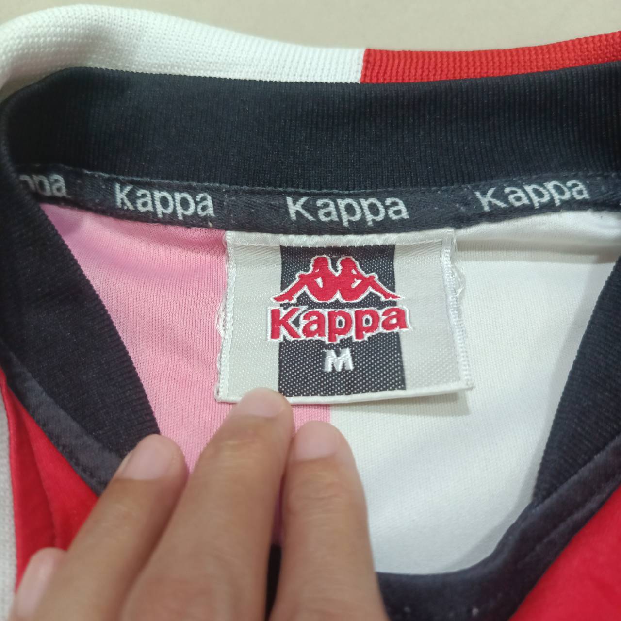 Kappa Feyenoord Rotterdam 2000-2001 Home Jersey – Red/White – Vintage Football Shirt – Size M