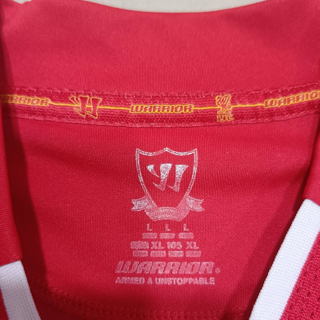 Liverpool FC 2013–14 Home Jersey – Warrior – Red – Size L – Vintage Football Shirt