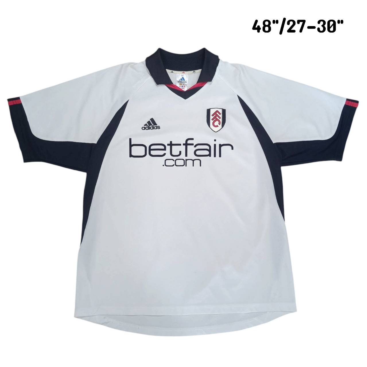 ADIDAS FULHAM 2002-03 HOME JERSEY football Shirt