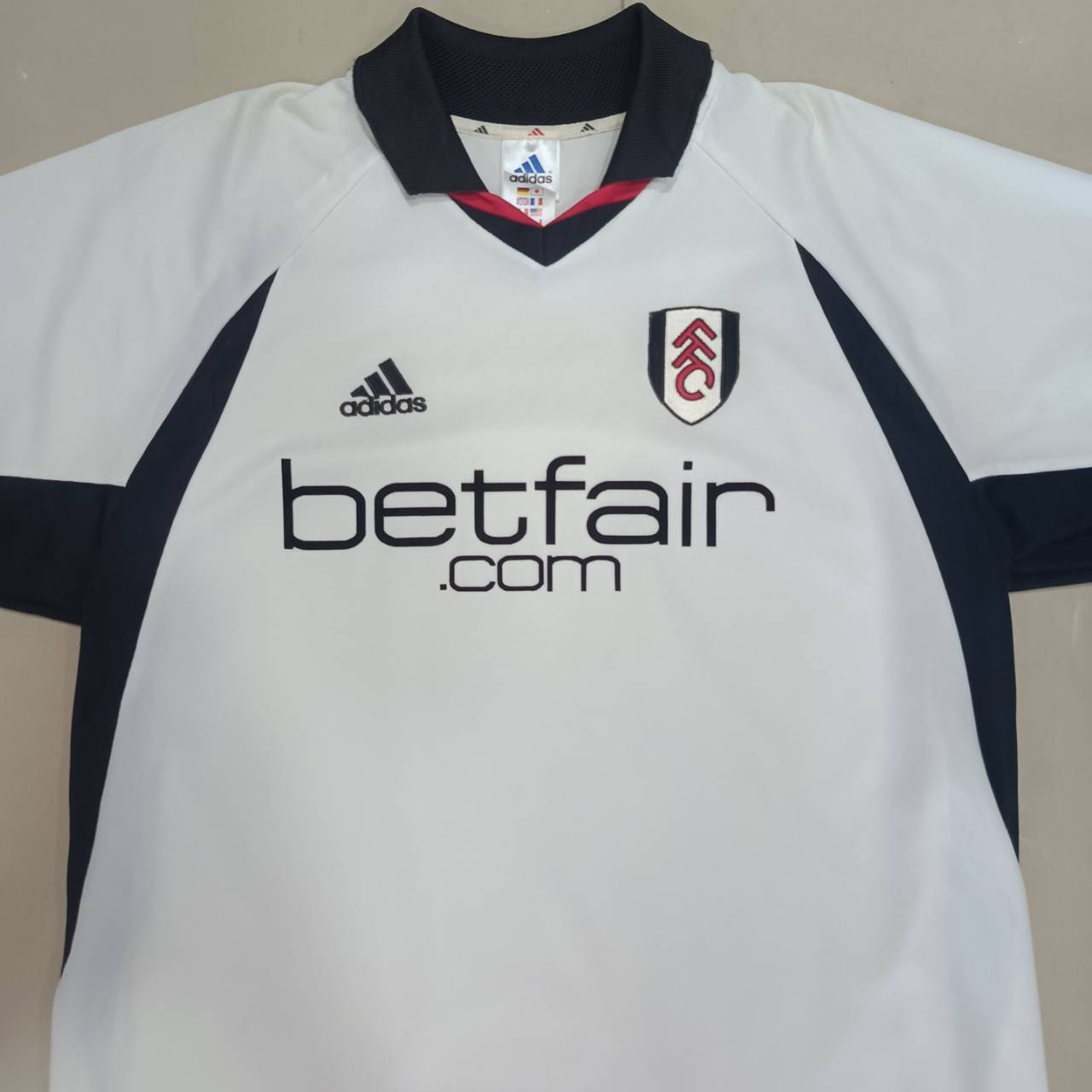 ADIDAS FULHAM 2002-03 HOME JERSEY football Shirt