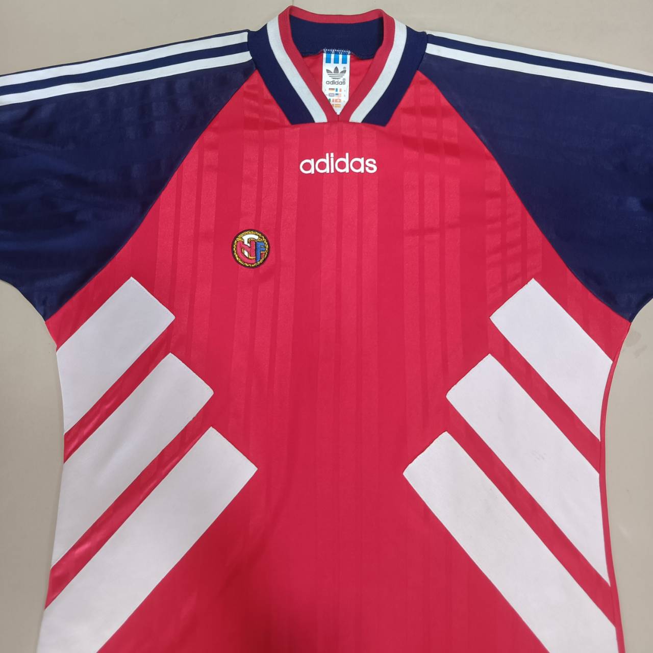 ADIDAS Vintage Norway 1994/1995 Original JERSEY football Shirt