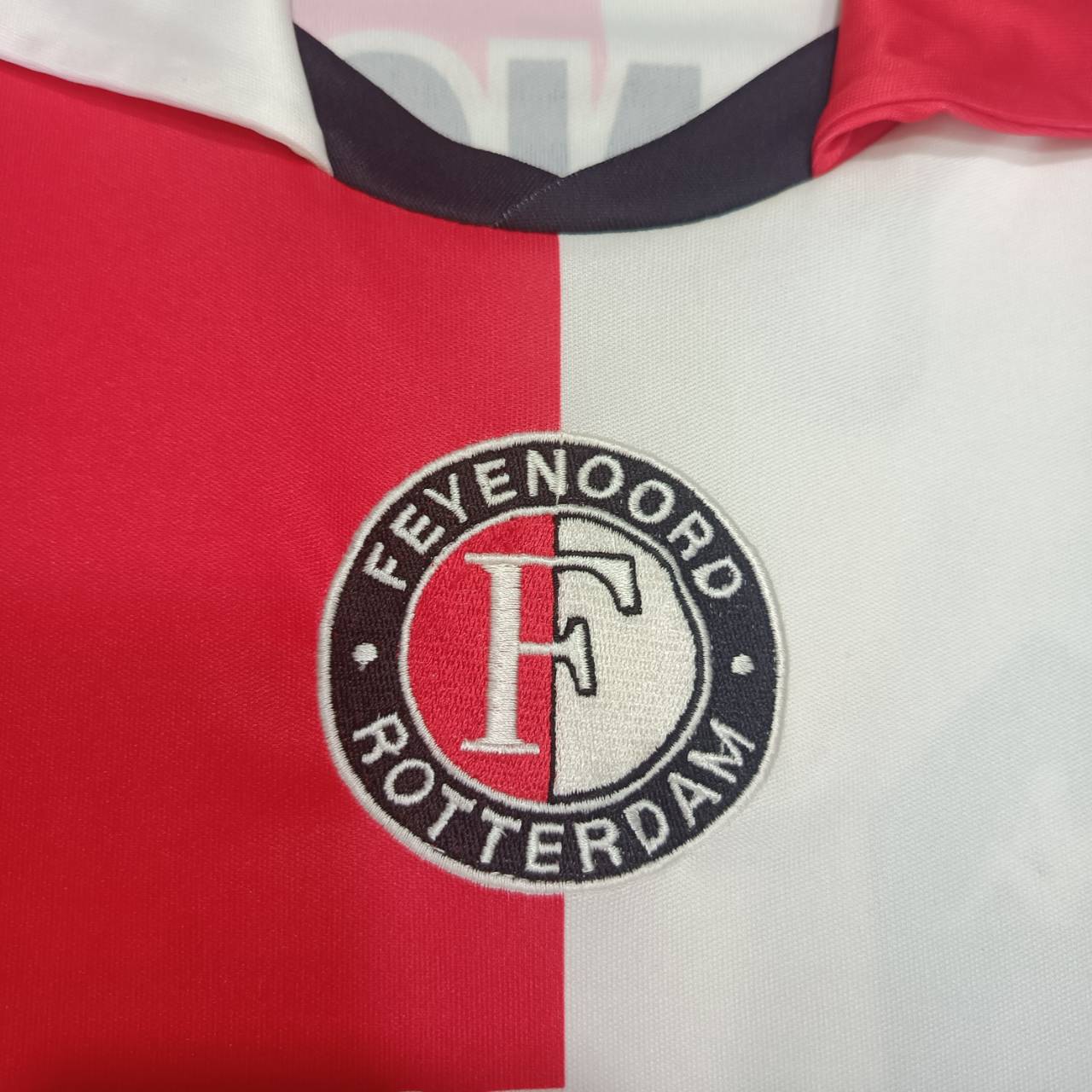 KAPPA 2001-2002 Feyenoord Home Jersey Shinji Ono JERSEY football Shirt size XL white and red, second hand, very good condition