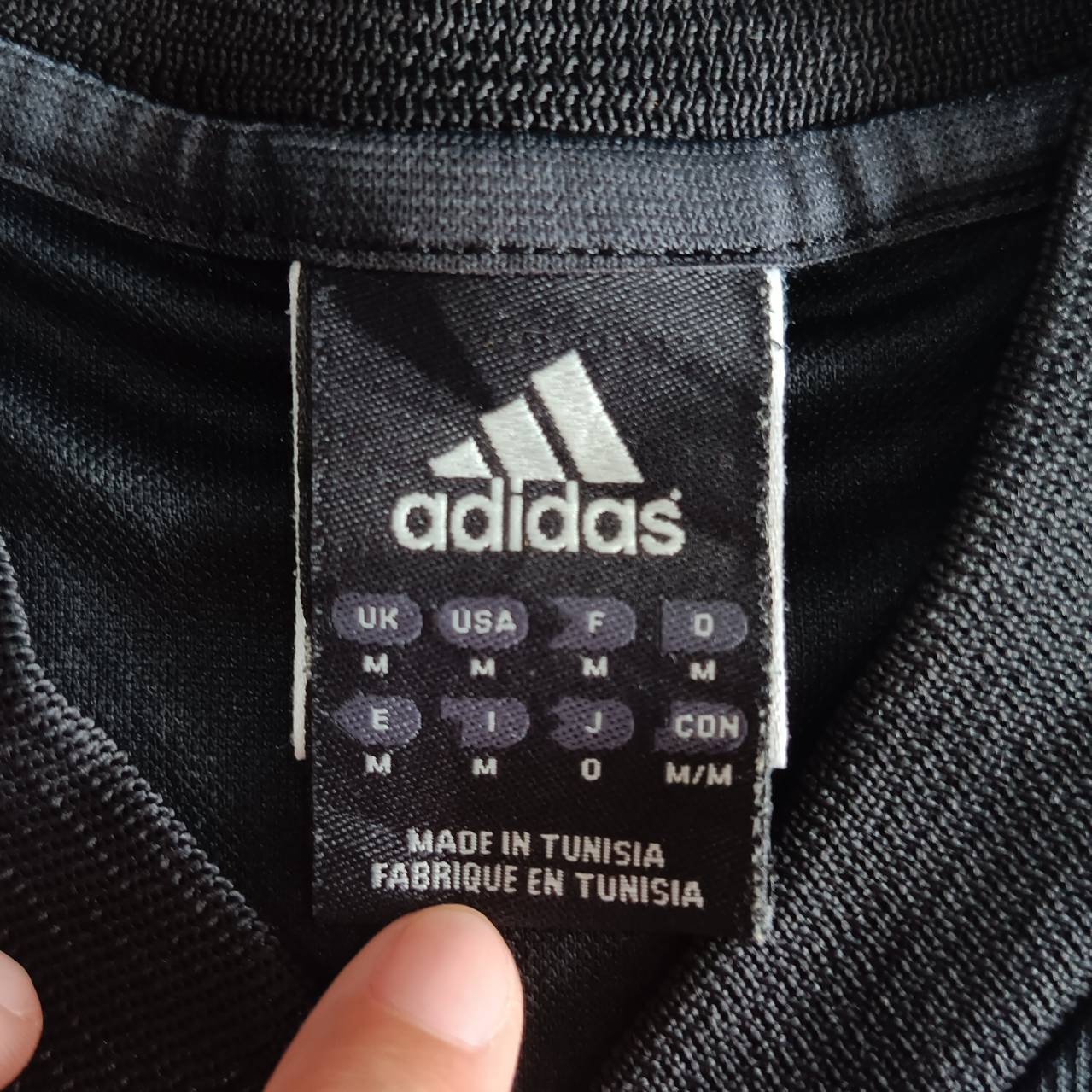 Vintage Adidas AC Milan 2002/03 Black Jersey football Shirt SIZE M Second Hand, Very Good Condition