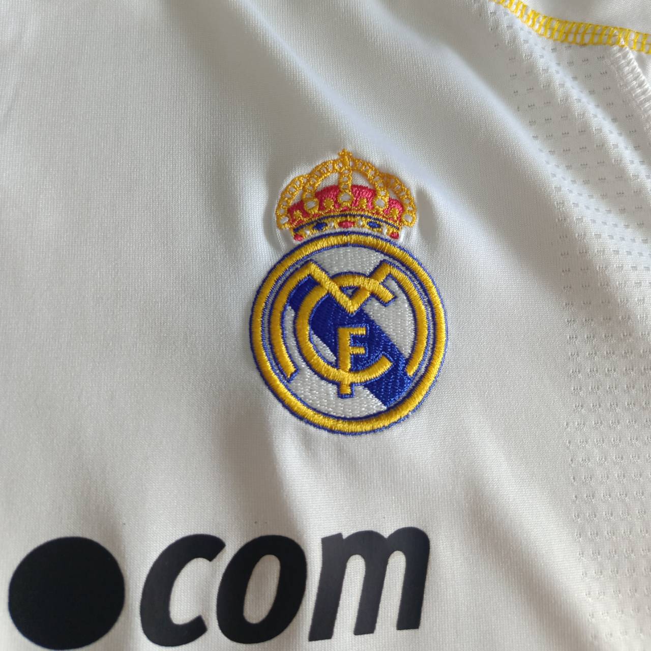 ADIDAS REAL MADRID 2009-10 JERSEY football Shirt white, second hand, good condition