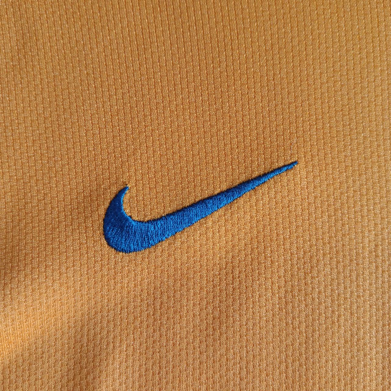 NIKE 2007-08 FC Barcelona Home JERSEY football Shirt size L Orange, second hand, very good condition