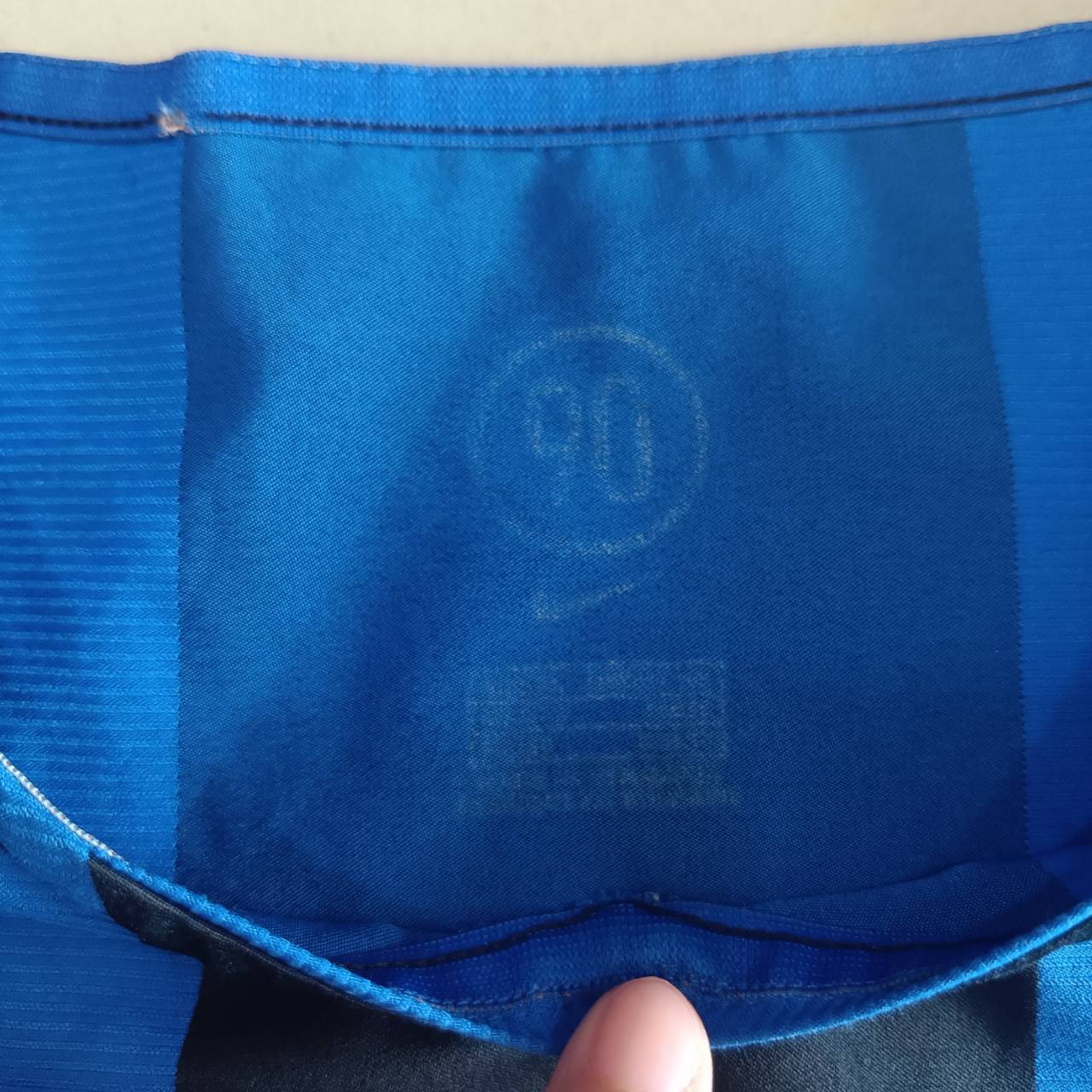 VINTAGE NIKE INTER MILAN 2004-05 home JERSEY football Shirt size XL Blue-black, second hand, good condition