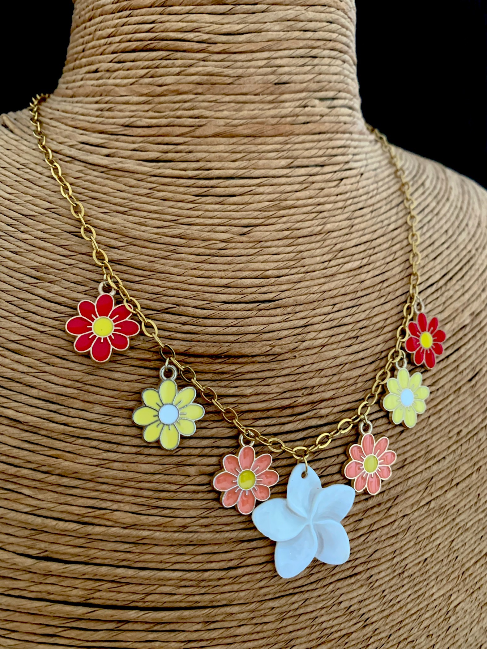 Collier floral