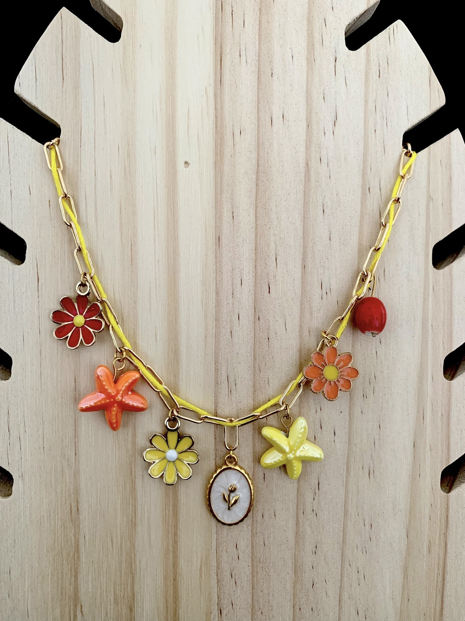 Collier floral