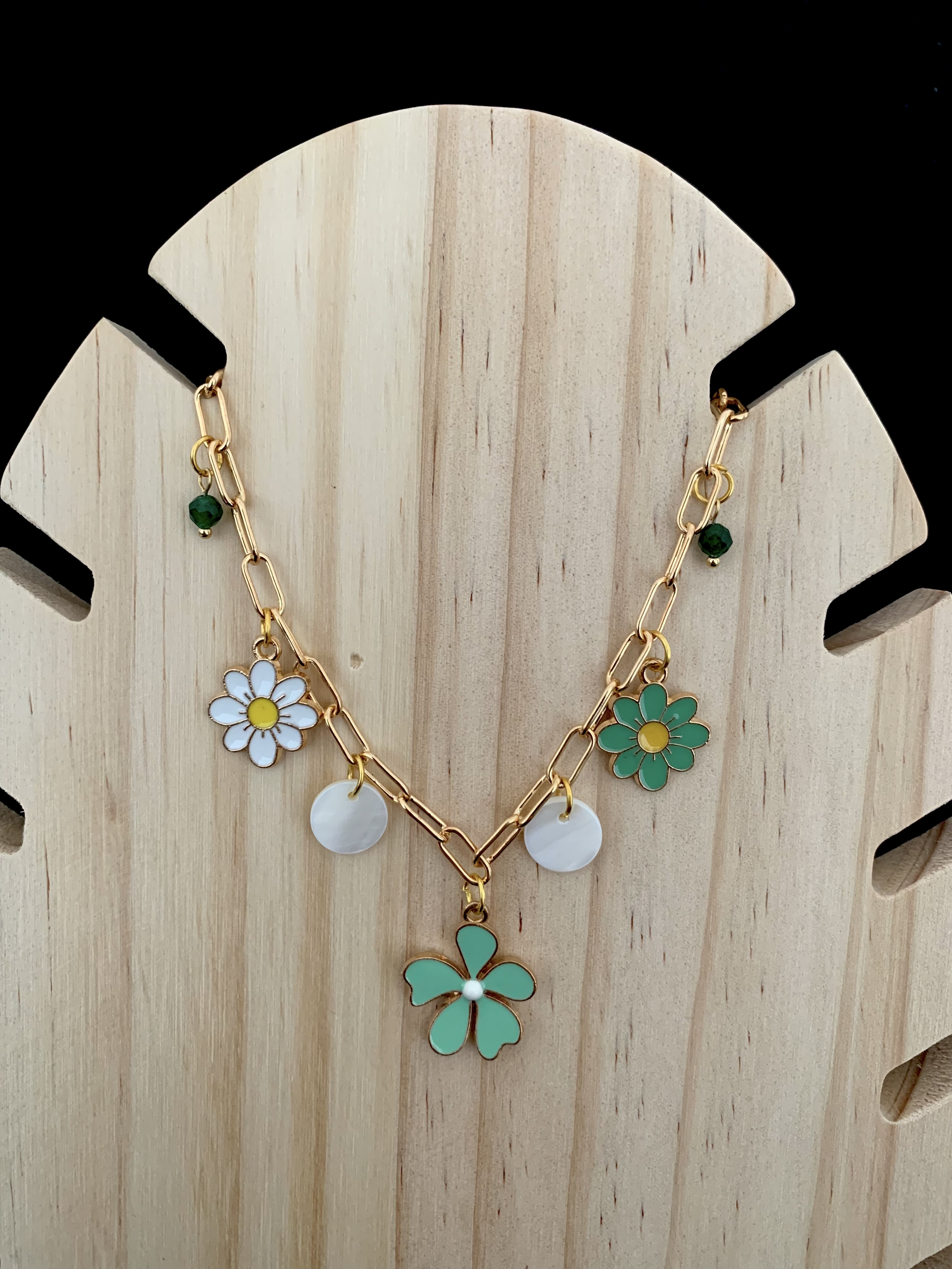Bracelet à breloques VERTE 
