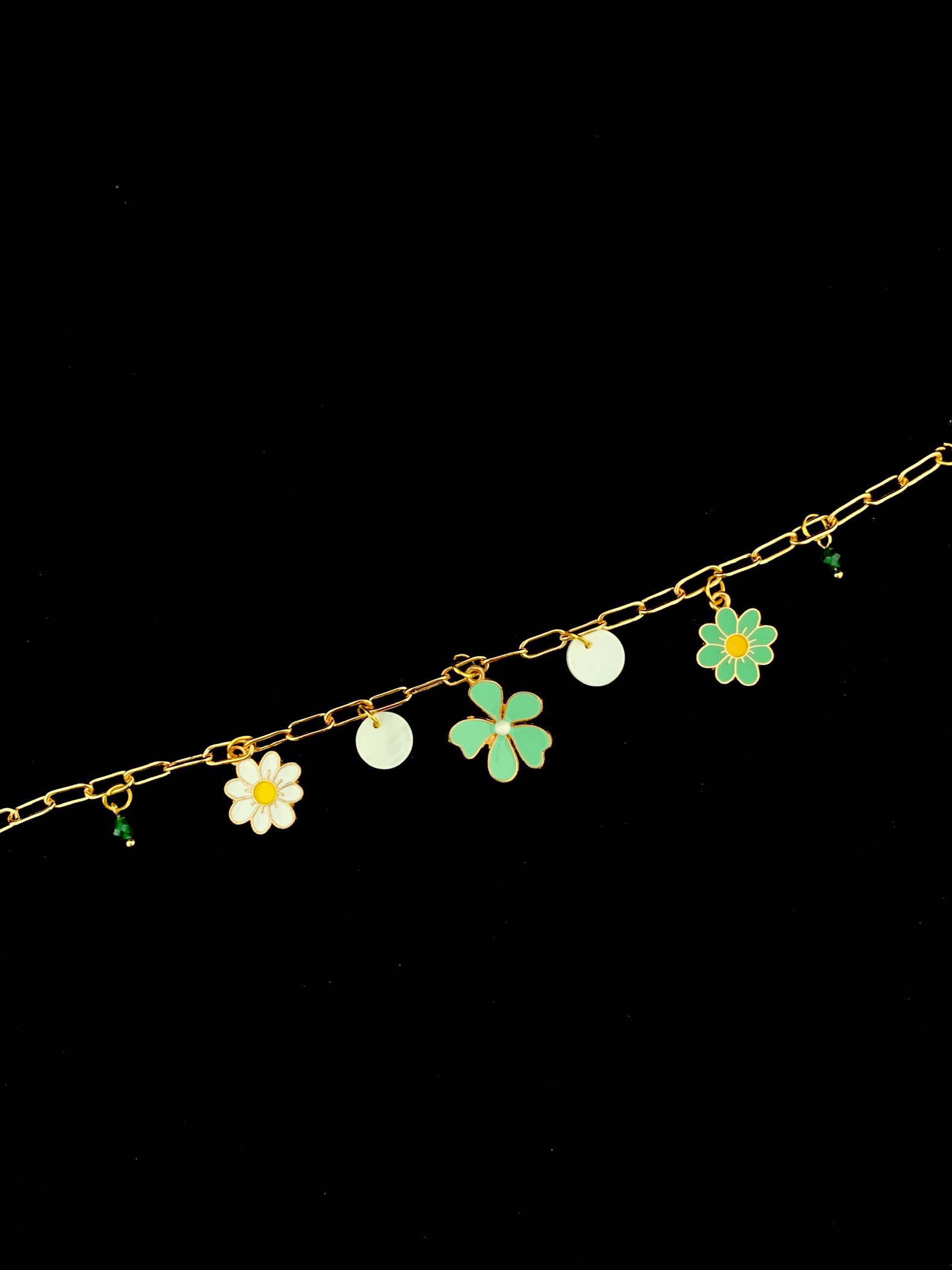 Bracelet à breloques VERTE 