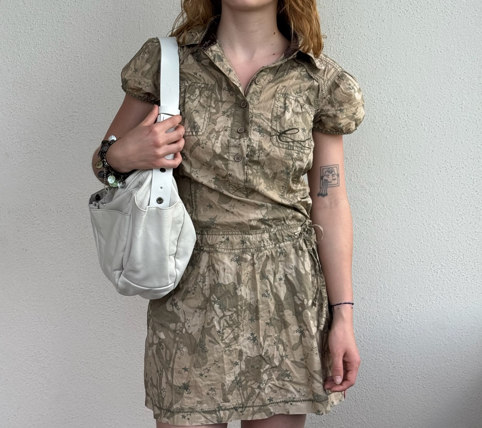 Camouflage Shirt Dress